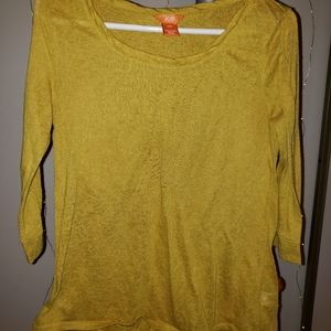 Soft joe 3/4 sleeve thin top